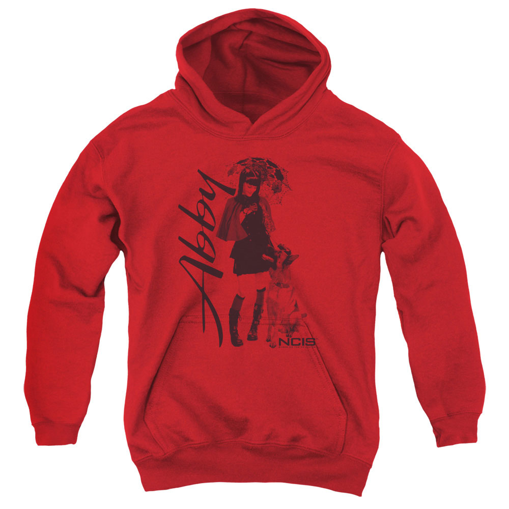 NCIS : SUNNY DAY YOUTH PULL OVER HOODIE RED LG