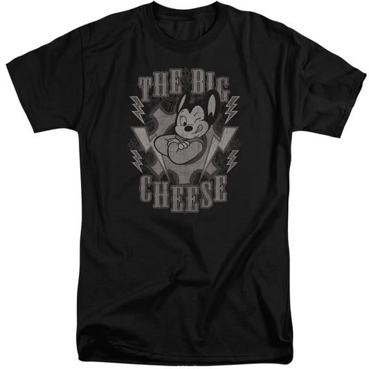 MIGHTY MOUSE : THE BIG CHEESE S\S ADULT TALL BLACK 2X