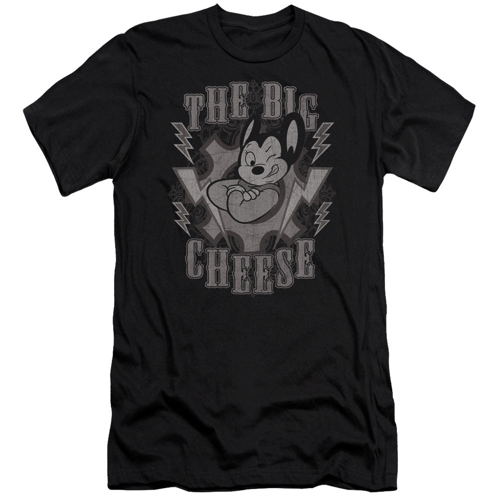 MIGHTY MOUSE : THE BIG CHEESE PREMIUM CANVAS ADULT SLIM FIT 30\1 BLACK 2X