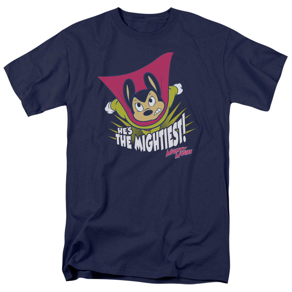 MIGHTY MOUSE : THE MIGHTIEST S\S ADULT 18\1 Navy 2X