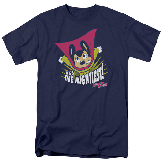 MIGHTY MOUSE : THE MIGHTIEST S\S ADULT 18\1 Navy 4X