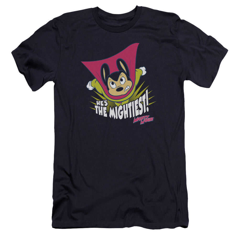 MIGHTY MOUSE : THE MIGHTIEST PREMIUM CANVAS ADULT SLIM FIT 30\1 NAVY 2X