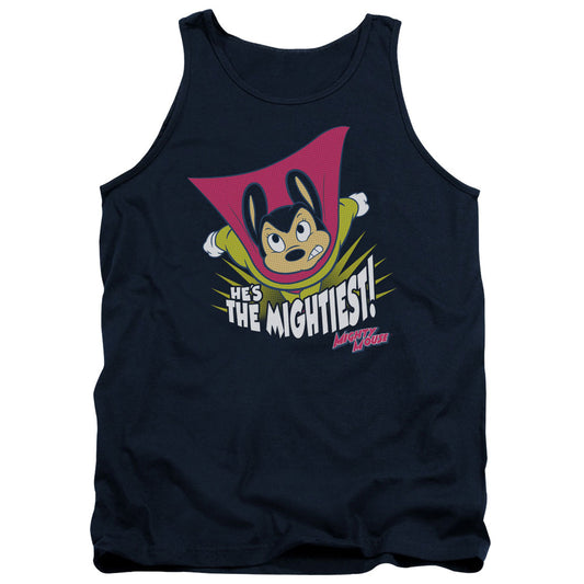 MIGHTY MOUSE : THE MIGHTIEST ADULT TANK Navy 2X