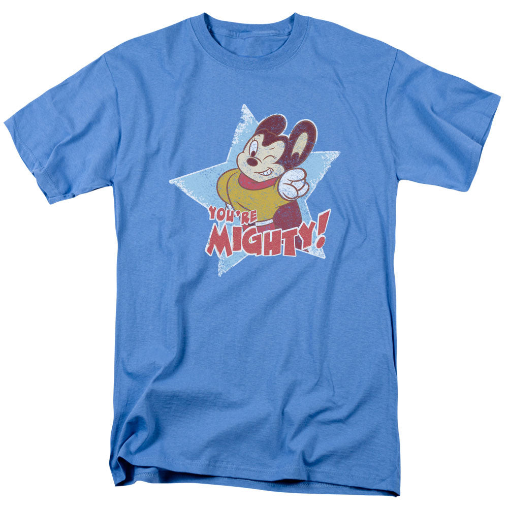 MIGHTY MOUSE : YOU'RE MIGHTY S\S ADULT 18\1 CAROLINA BLUE 2X