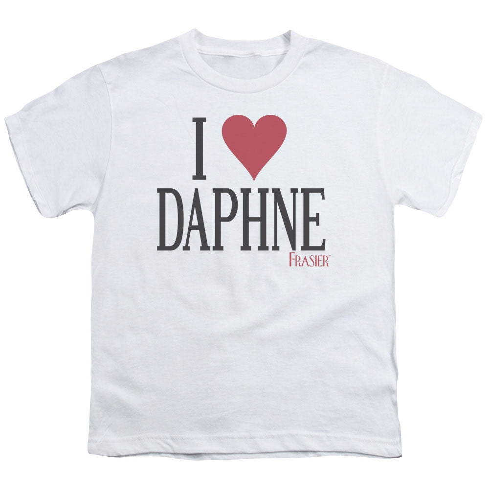 FRASIER : I HEART DAPHNE S\S YOUTH 18\1 WHITE XS