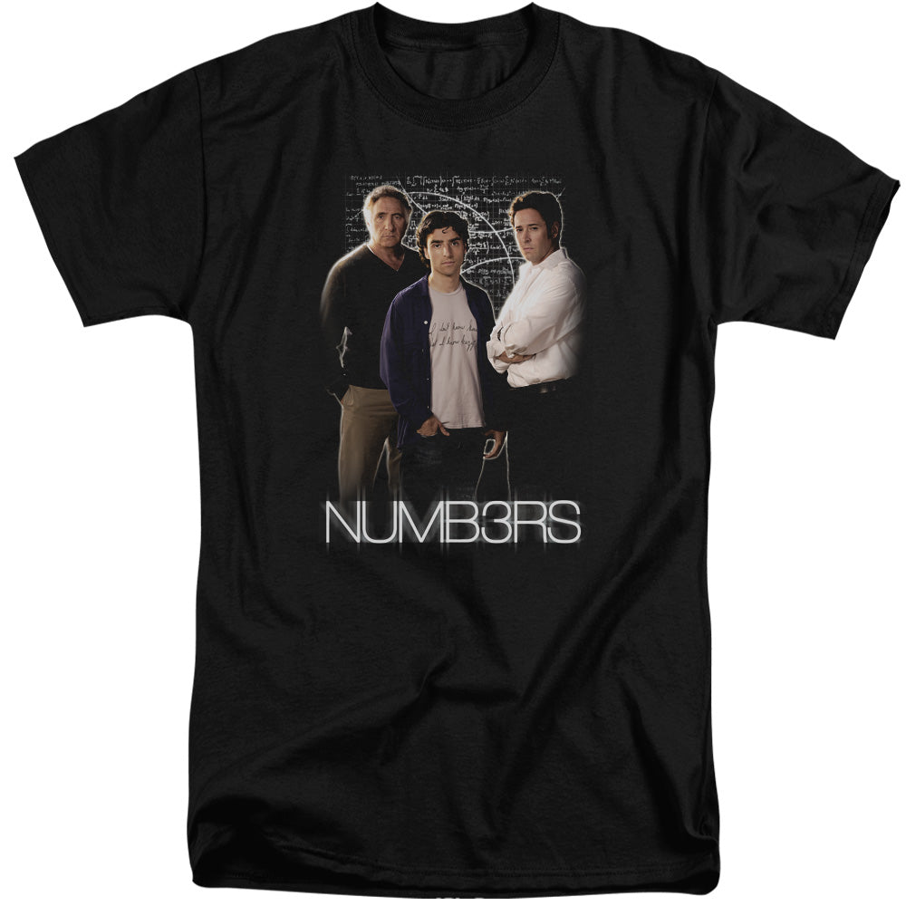 NUMB3ERS : EQUATIONS S\S ADULT TALL BLACK 3X