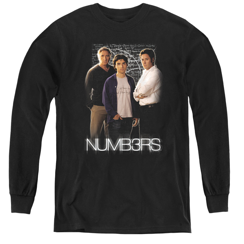 NUMB3ERS : EQUATIONS L\S YOUTH BLACK LG