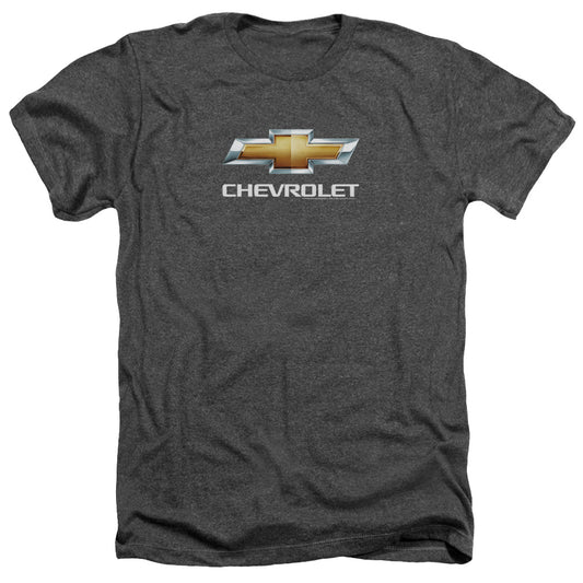 CHEVROLET : CHEVY BOWTIE STACKED ADULT HEATHER Charcoal 2X