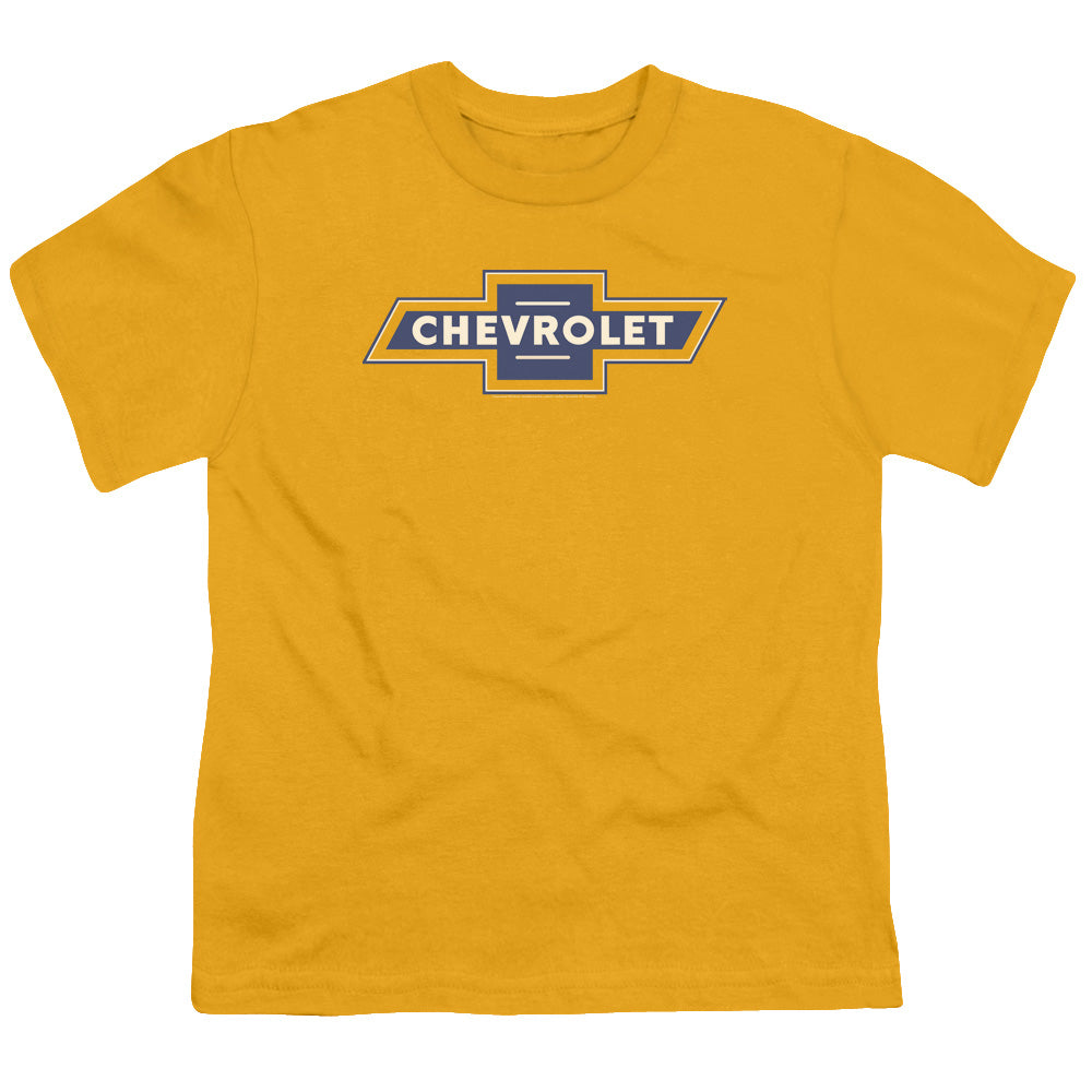 CHEVROLET : BLUE AND GOLD VINTAGE BOWTIE S\S YOUTH 18\1 Gold MD