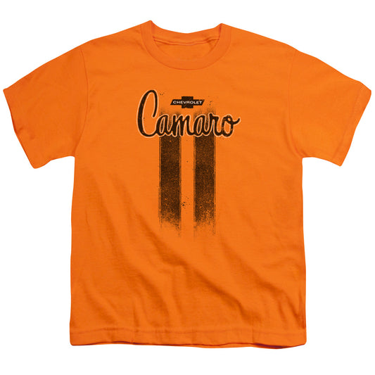 CHEVROLET : CAMARO STRIPES YOUTH SHORT SLEEVE Orange XS