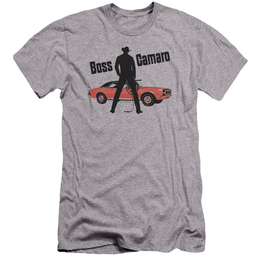 CHEVROLET : BOSS PREMIUM CANVAS ADULT SLIM FIT 30\1 ATHLETIC HEATHER 2X