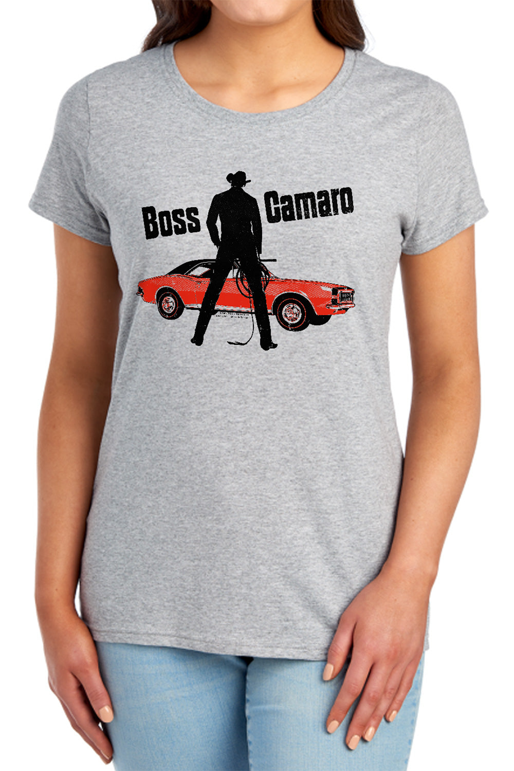 CHEVROLET : BOSS S\S WOMENS TEE Athletic Heather 2X