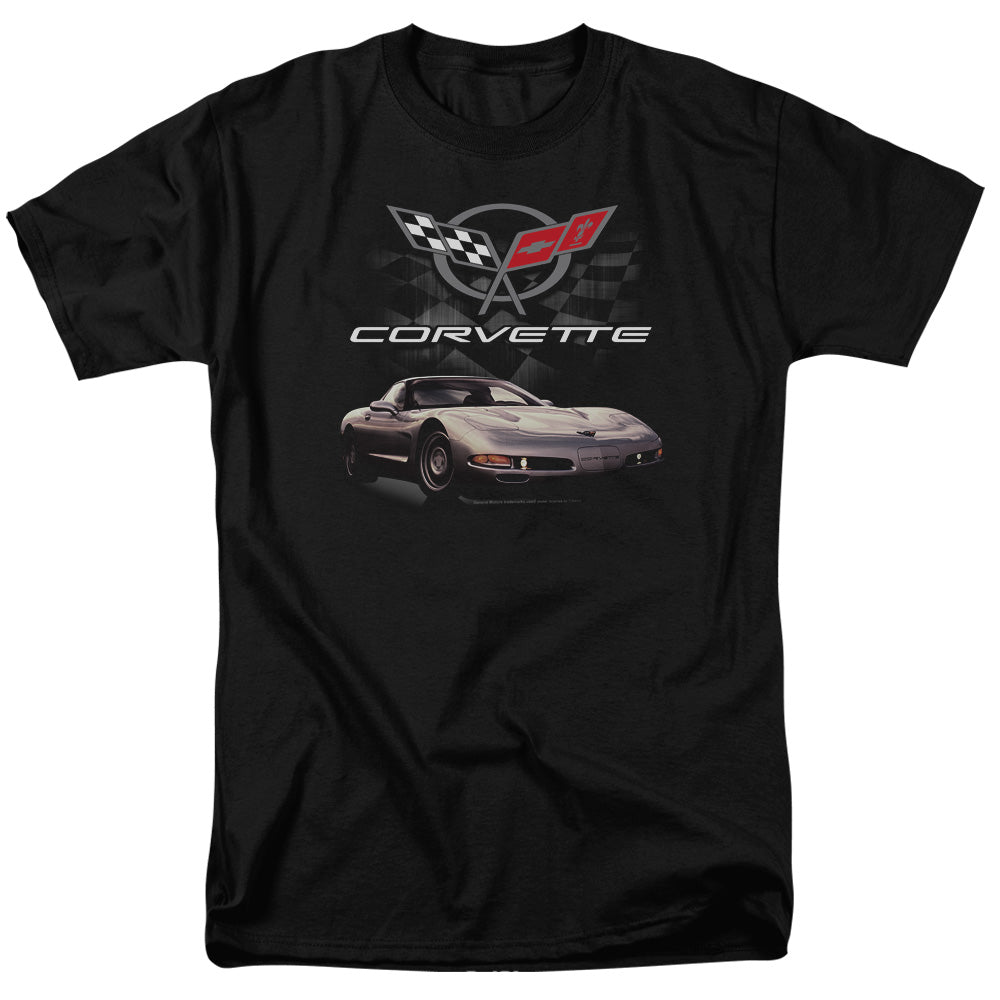 CHEVROLET : CHECKERED PAST S\S ADULT 18\1 Black XL