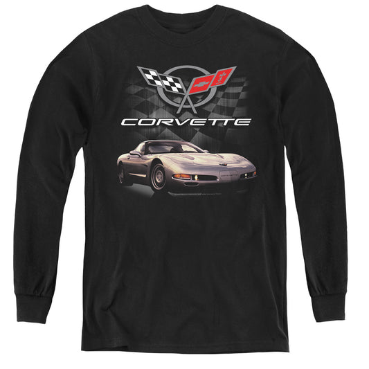 CHEVROLET : CHECKERED PAST L\S YOUTH BLACK XL