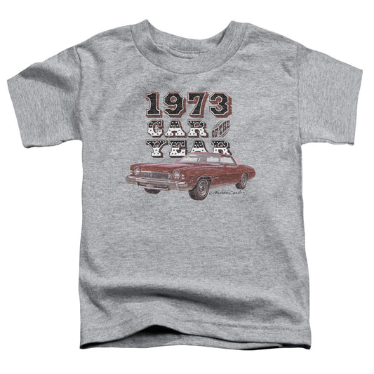 CHEVROLET : CAR OF THE YEAR TODDLER SHORT SLEEVE Athletic Heather XL (5T)