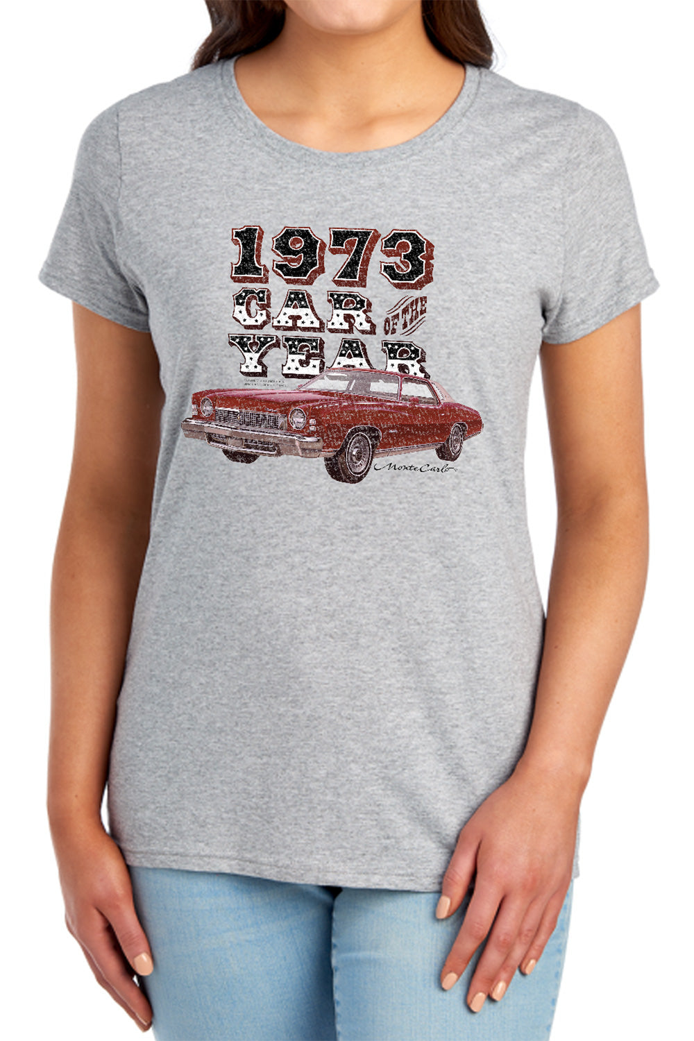 CHEVROLET : CAR OF THE YEAR S\S WOMENS TEE Athletic Heather 2X