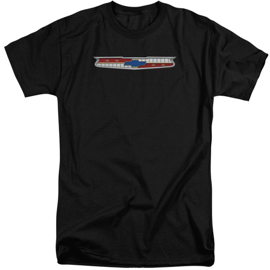 CHEVROLET : 56 BEL AIR EMBLEM ADULT TALL FIT SHORT SLEEVE Black XL