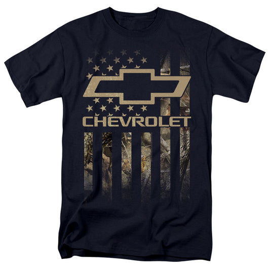 CHEVROLET : CAMO FLAG S\S ADULT 18\1 Navy 2X