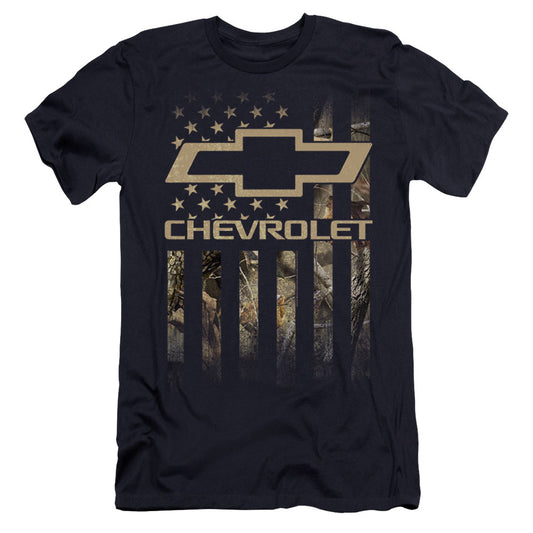 CHEVROLET : CAMO FLAG PREMIUM CANVAS ADULT SLIM FIT 30\1 Navy 2X