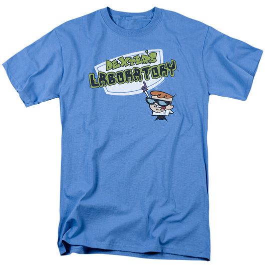 DEXTER'S LABORATORY : LOGO S\S ADULT 18\1 CAROLINA BLUE XL