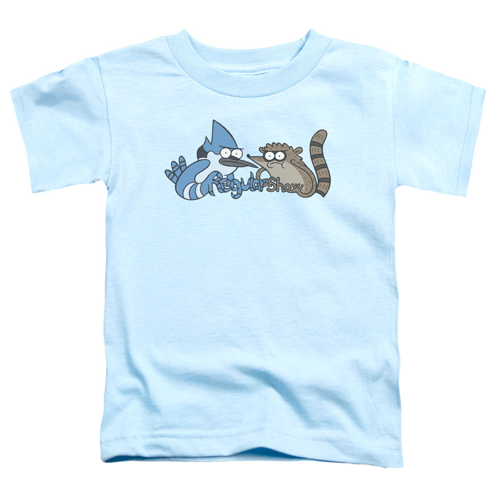 REGULAR SHOW : TATTOO ART S\S TODDLER TEE Light Blue LG (4T)