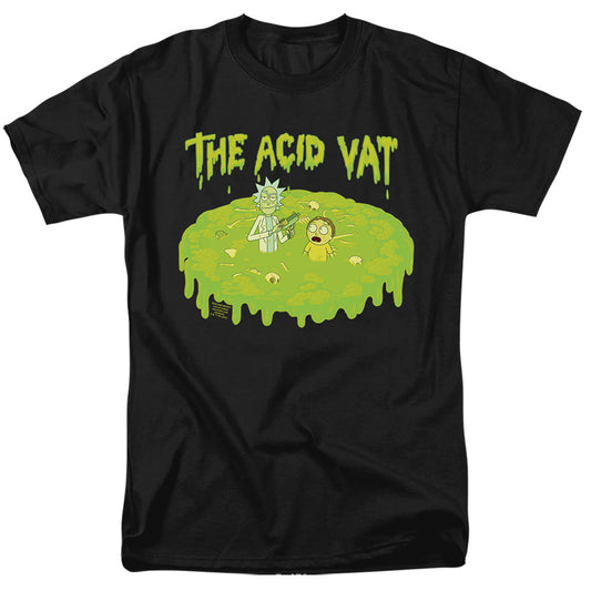 RICK AND MORTY : THE ACID VAT S\S ADULT 18\1 Black 2X