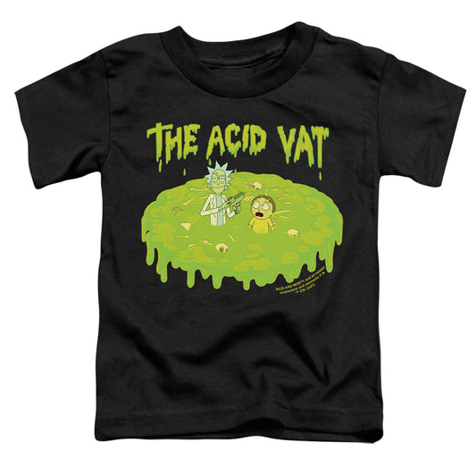 RICK AND MORTY : THE ACID VAT S\S TODDLER TEE Black MD (3T)