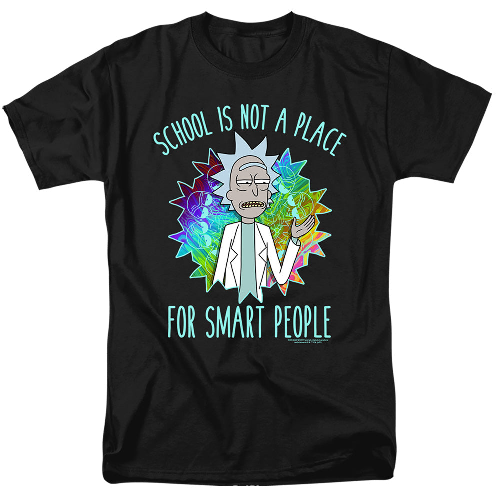 RICK AND MORTY : SCHOOL S\S ADULT 18\1 Black 2X