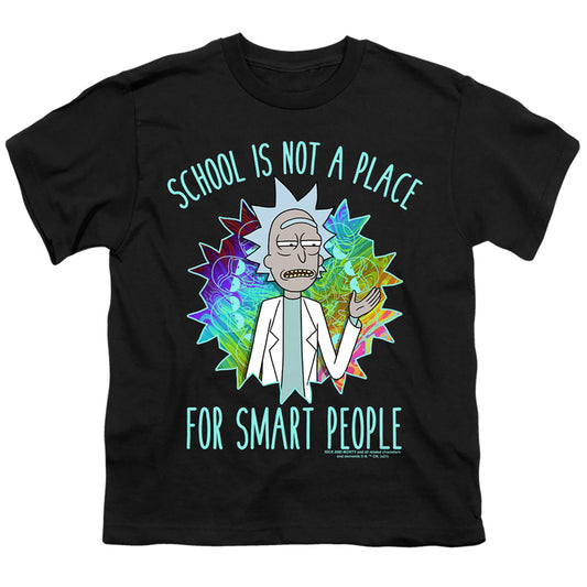 RICK AND MORTY : SCHOOL S\S YOUTH 18\1 Black LG