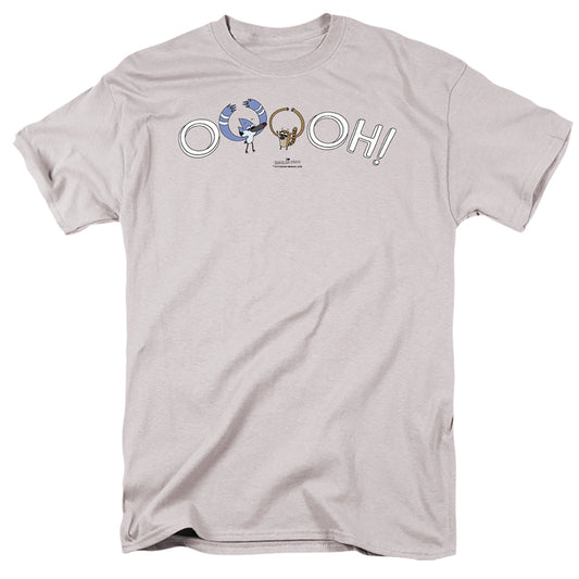 REGULAR SHOW : OOOOH S\S ADULT 18\1 Silver XL