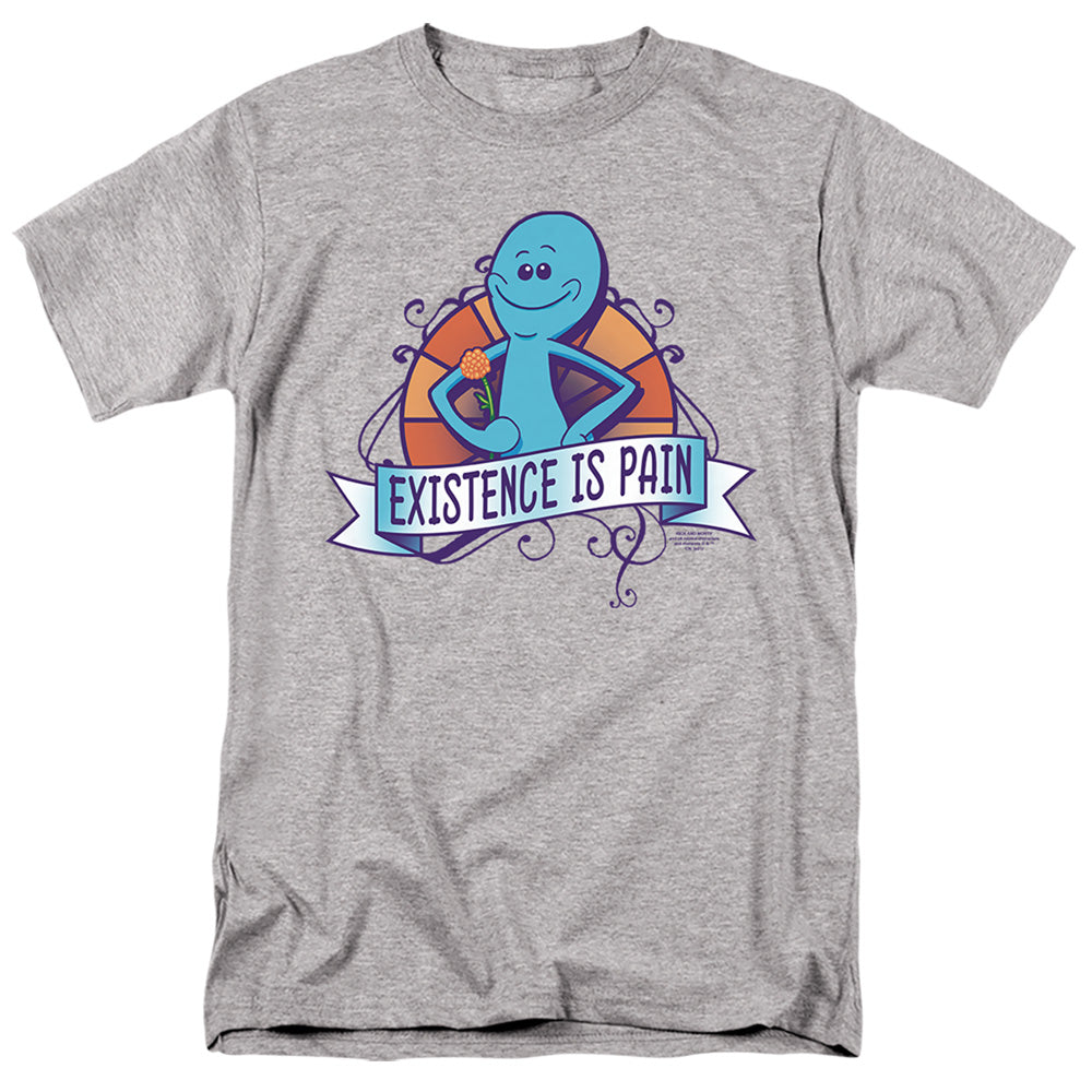 RICK AND MORTY : EXISTENCE IS PAIN S\S ADULT 18\1 Athletic Heather XL