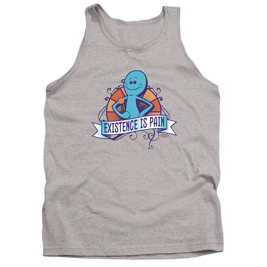 RICK AND MORTY : EXISTENCE IS PAIN ADULT TANK Athletic Heather 2X