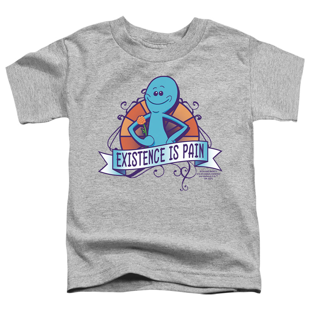 RICK AND MORTY : EXISTENCE IS PAIN S\S TODDLER TEE Athletic Heather LG (4T)