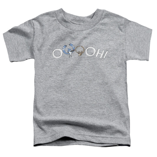 REGULAR SHOW : OOOOH S\S TODDLER TEE Athletic Heather MD (3T)