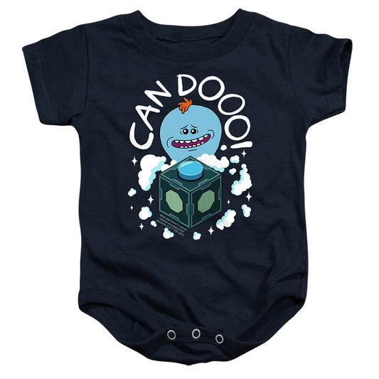 RICK AND MORTY : CAN DO INFANT SNAPSUIT Navy LG (18 Mo)