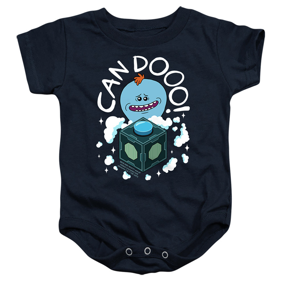 RICK AND MORTY : CAN DO INFANT SNAPSUIT Navy XL (24 Mo)