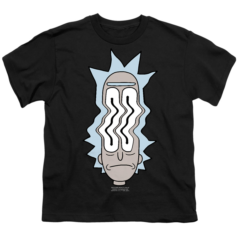 RICK AND MORTY : RICK WAVES S\S YOUTH 18\1 Black LG