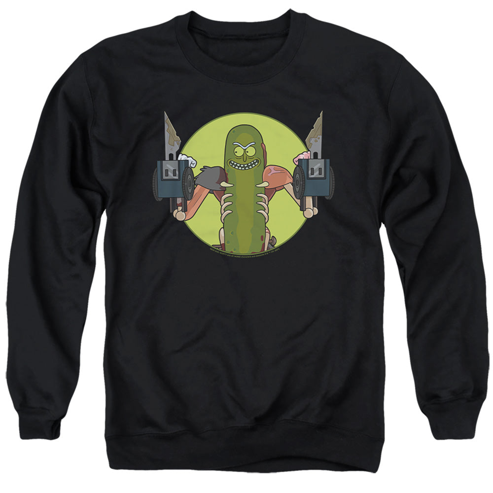 RICK AND MORTY : I LOVE MYSELF ADULT CREW SWEAT Black 2X