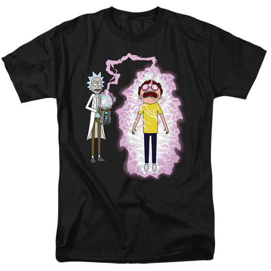 RICK AND MORTY : MORTY REBOOT S\S ADULT 18\1 Black 2X