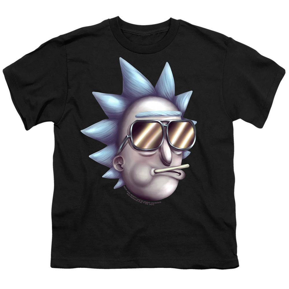 RICK AND MORTY : COOL RICK ALTERNATE REALITY S\S YOUTH 18\1 Black LG