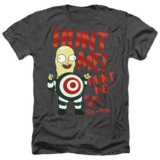 RICK AND MORTY : HUNT ME ADULT HEATHER Black 2X