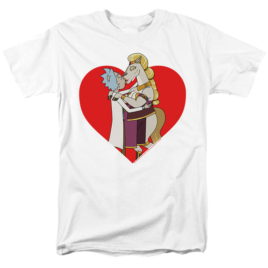 RICK AND MORTY : RICK AND HORSE KISS S\S ADULT 18\1 White 4X