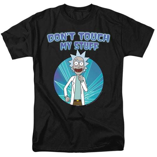 RICK AND MORTY : DON'T TOUCH S\S ADULT 18\1 Black 2X