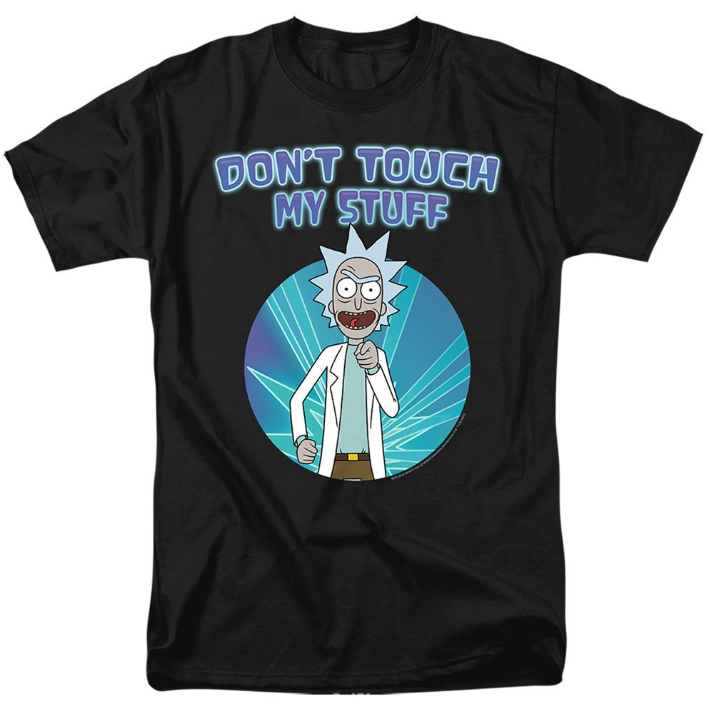 RICK AND MORTY : DON'T TOUCH S\S ADULT 18\1 Black 4X