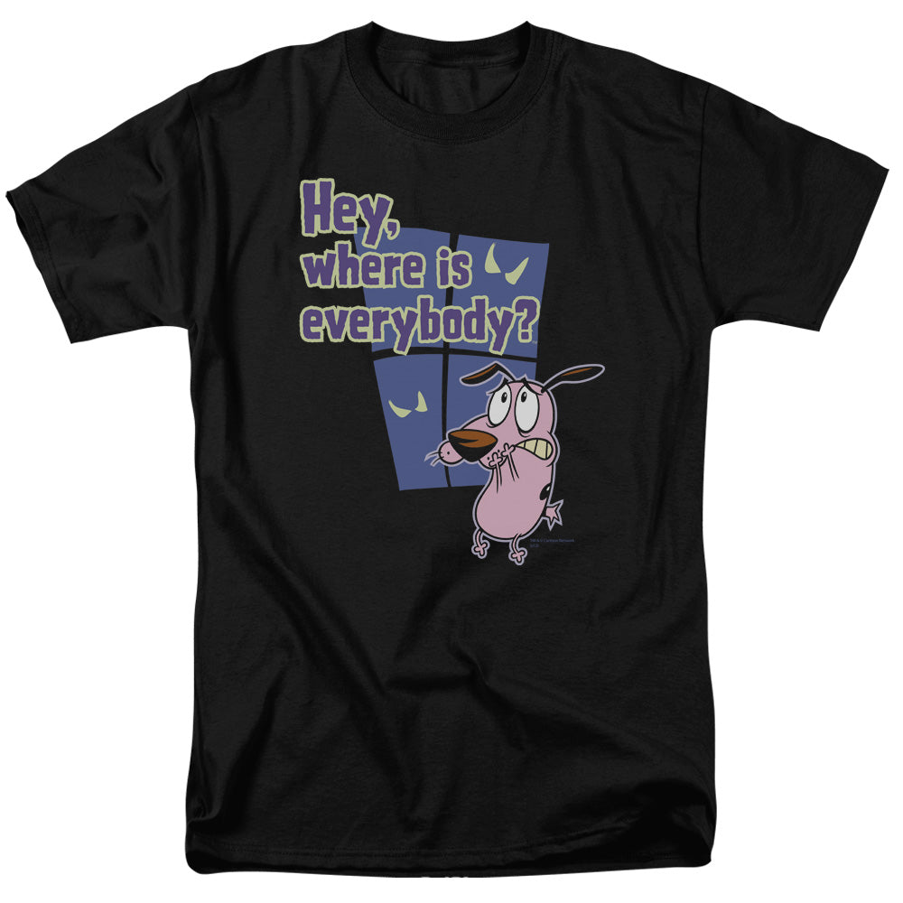 COURAGE THE COWARDLY DOG : WHERE IS EVERYBODY S\S ADULT 18\1 BLACK 5X