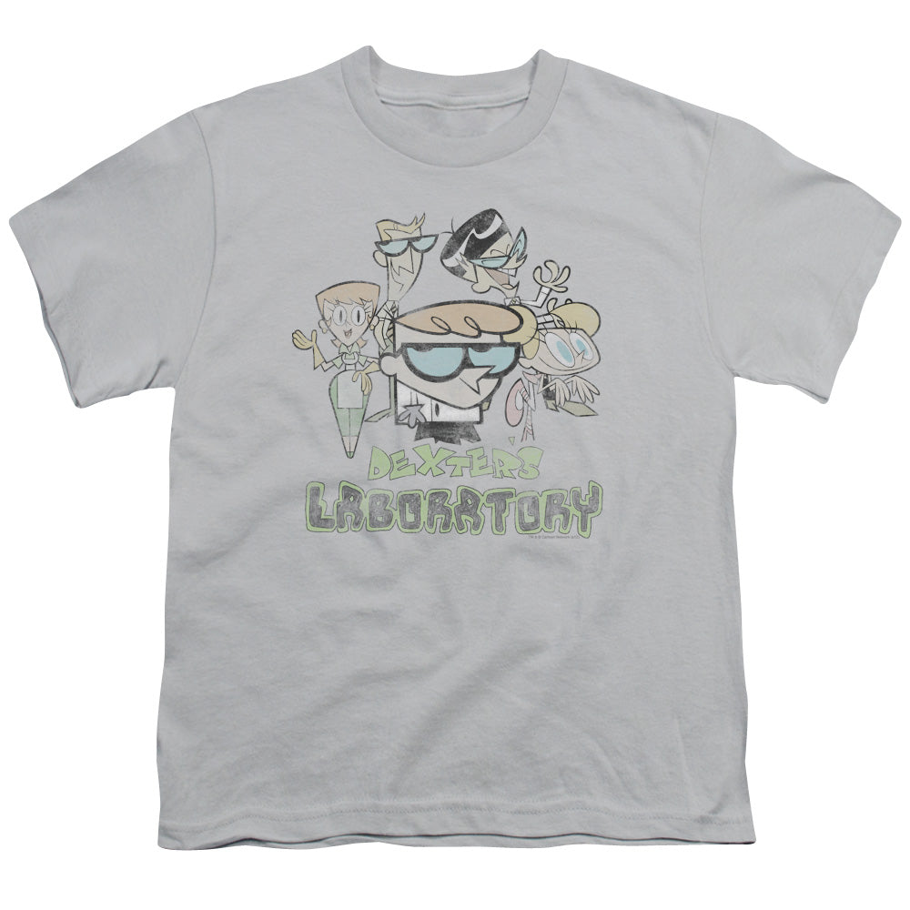 DEXTER'S LABORATORY : VINTAGE CAST S\S YOUTH 18\1 SILVER LG