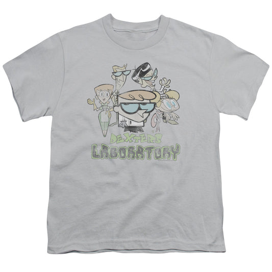 DEXTER'S LABORATORY : VINTAGE CAST S\S YOUTH 18\1 SILVER LG