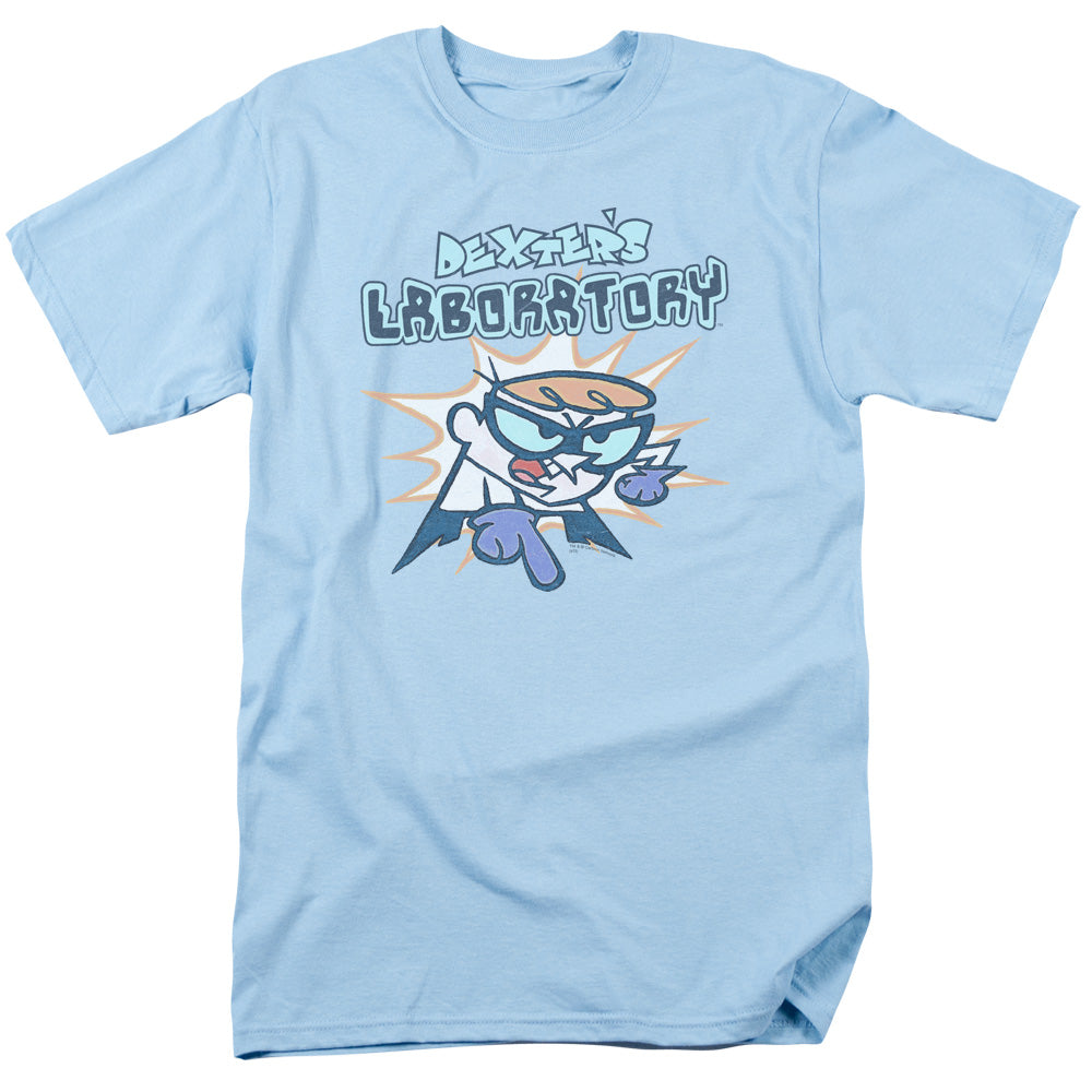 DEXTER'S LABORATORY : WHAT DO YOU WANT S\S ADULT 18\1 LIGHT BLUE 2X