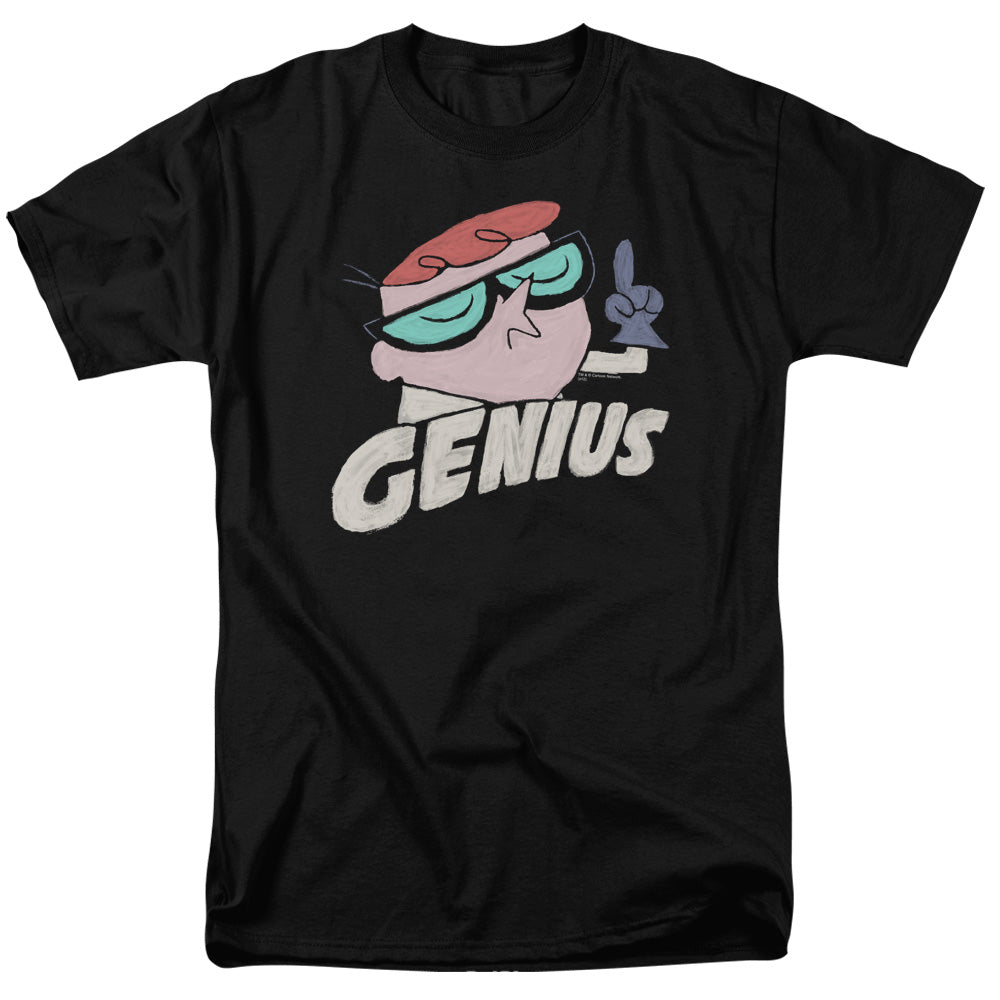 DEXTER'S LABORATORY : GENIUS S\S ADULT 18\1 BLACK 2X