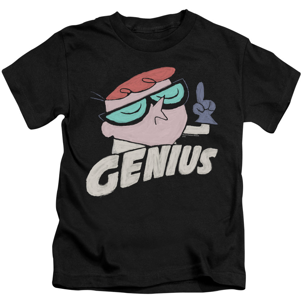 DEXTER'S LABORATORY : GENIUS S\S JUVENILE 18\1 BLACK MD (5\6)